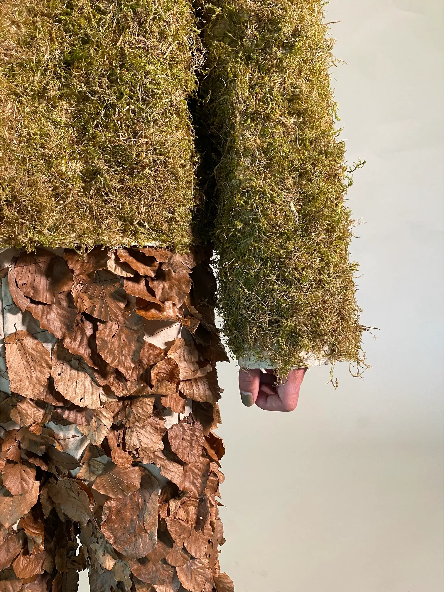 Buksernes påsyede blade